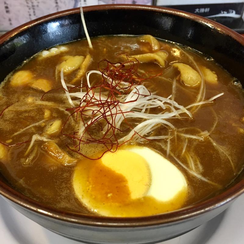 バラ肉カレーもりそば(横浜大勝軒 神奈川新町店 )