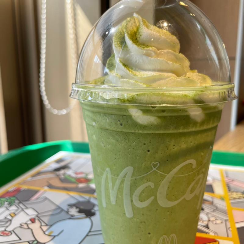 抹茶フラッペ(マクドナルド　広瀬通駅前店)