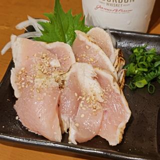 鶏刺(大阪西成もつ肉商店)
