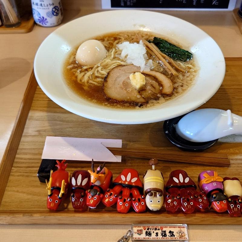 背脂醤油ラーメン(麺処 隆)