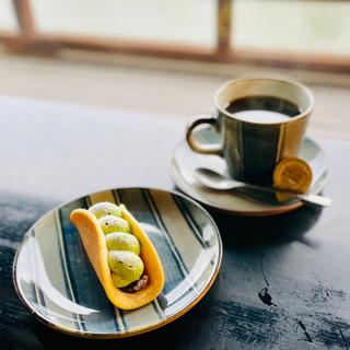 生どら焼き　抹茶(五十鈴川カフェ)