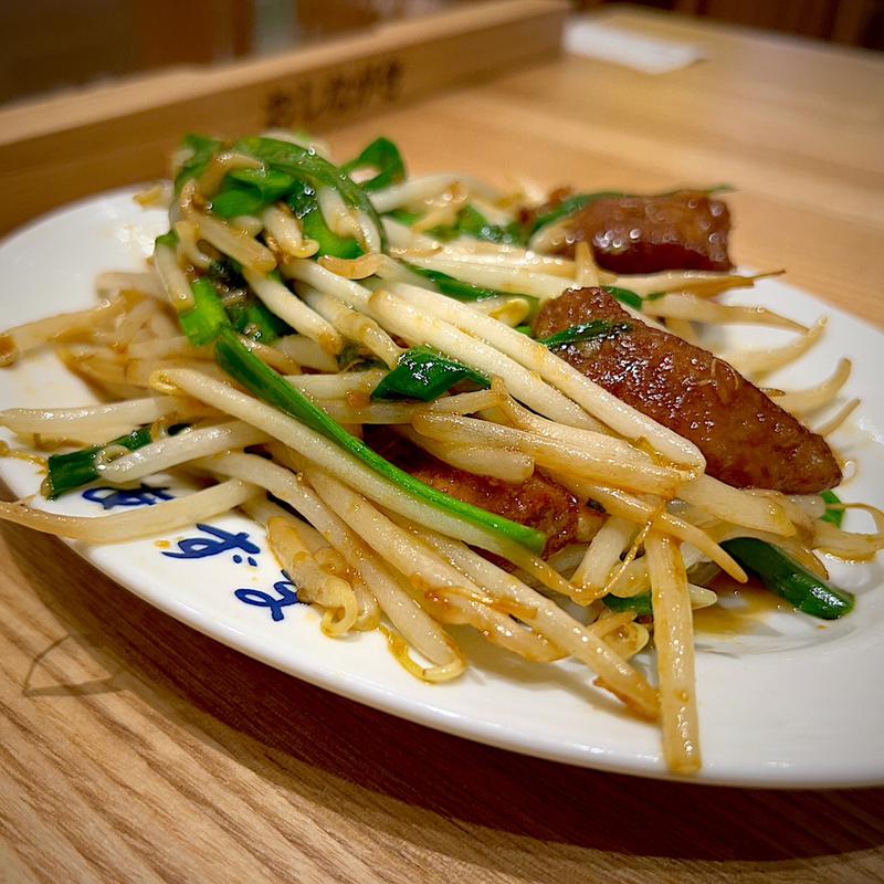 レバニラ炒め(元祖仙台ひとくち餃子あずま仙台駅店)