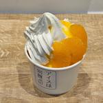 ミカンのアイス(アイスは別腹 渋谷店)