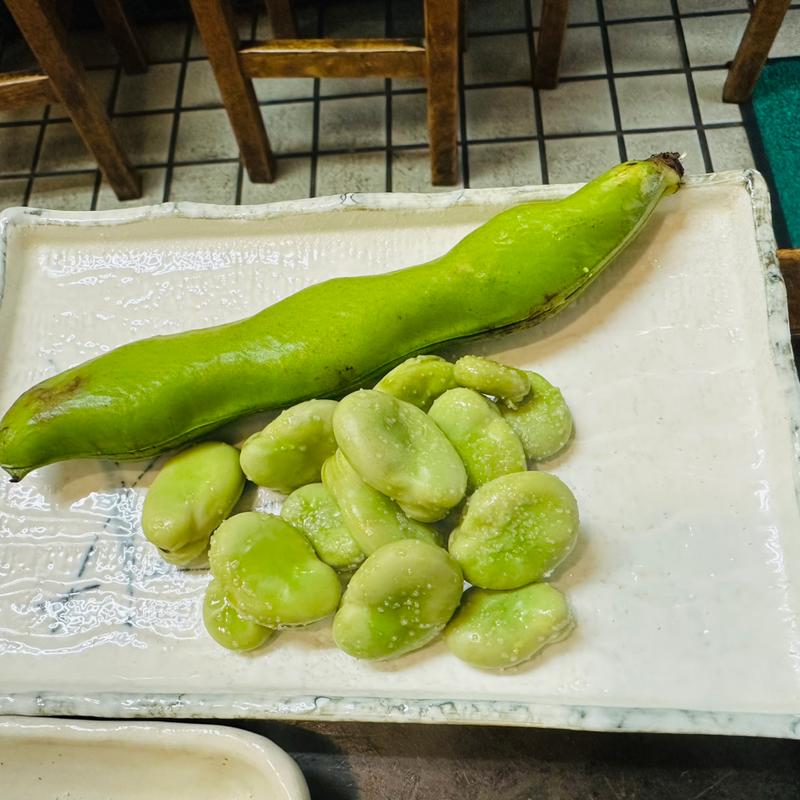 そら豆(とんかつ丸福)