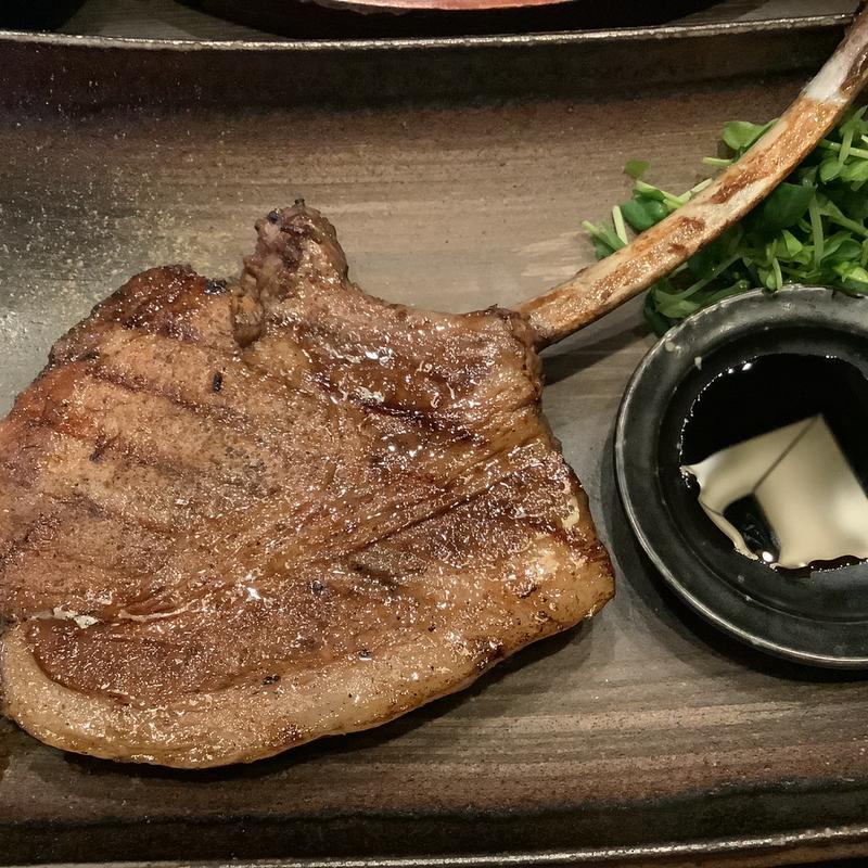 リブロースステーキ(活豚処かぶきや)