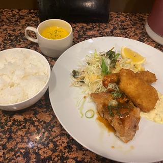 Aランチ(洋食 ふくもと)