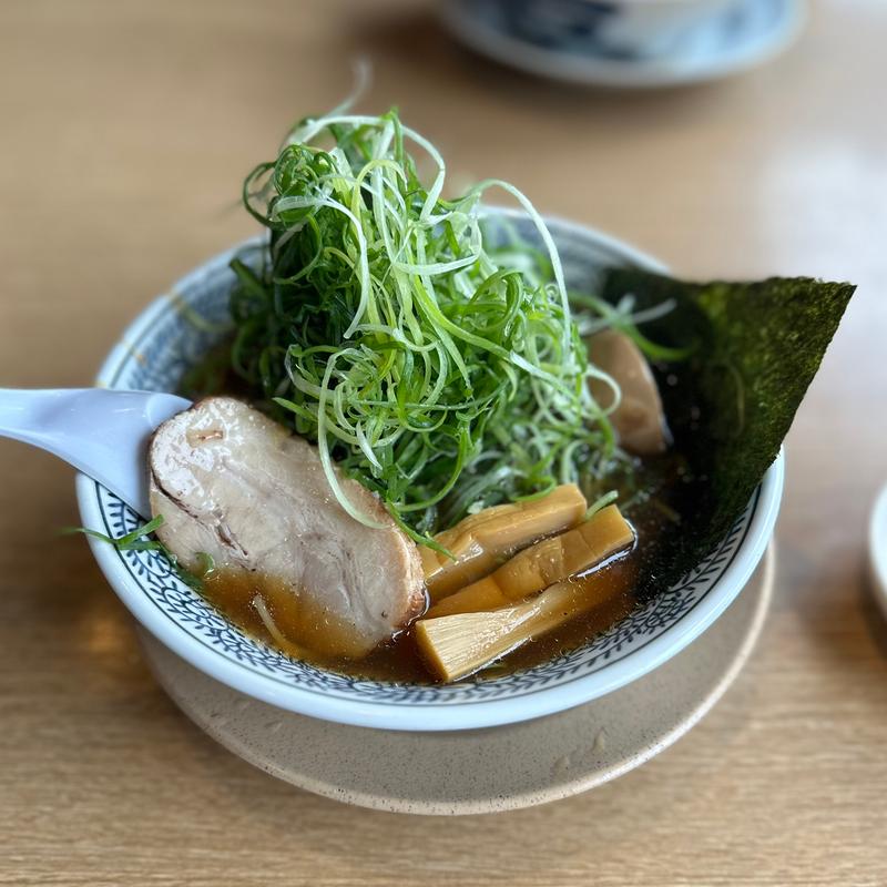 ねぎ醤油ラーメン(丸源ラーメン 羽曳野店)