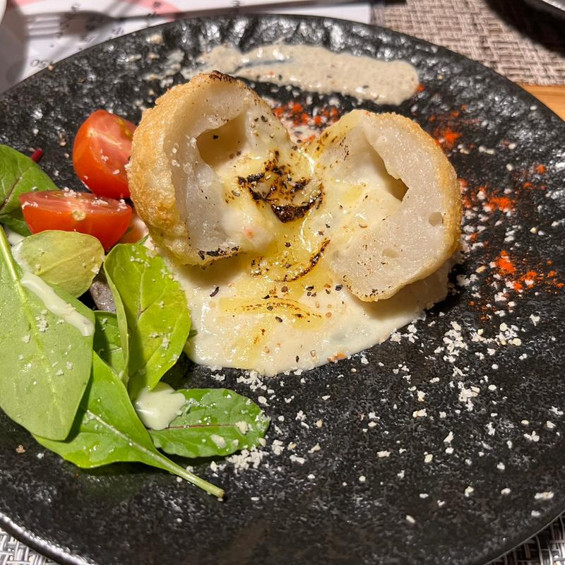 グラタン〜カニ味噌ソース添え〜(ハチマル蒲鉾)