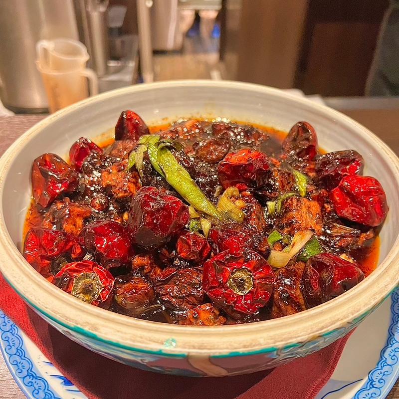 麻婆豆腐(紅紅火火)