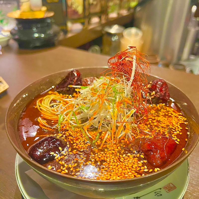 坦々麺20倍辛(紅紅火火)