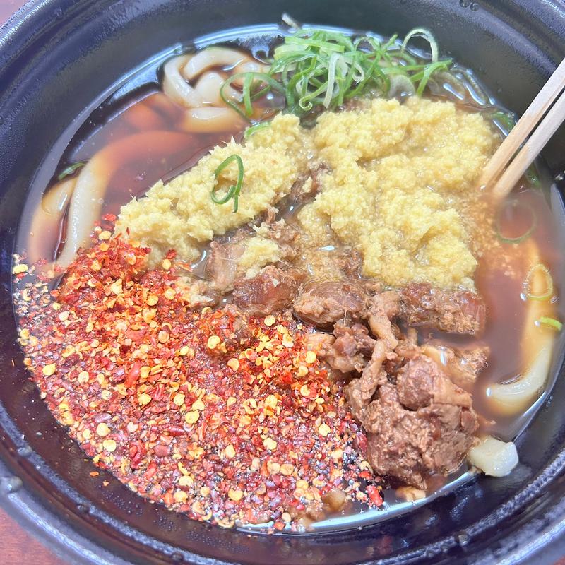 肉肉うどん(肉肉うどん 平成さくら通り店)