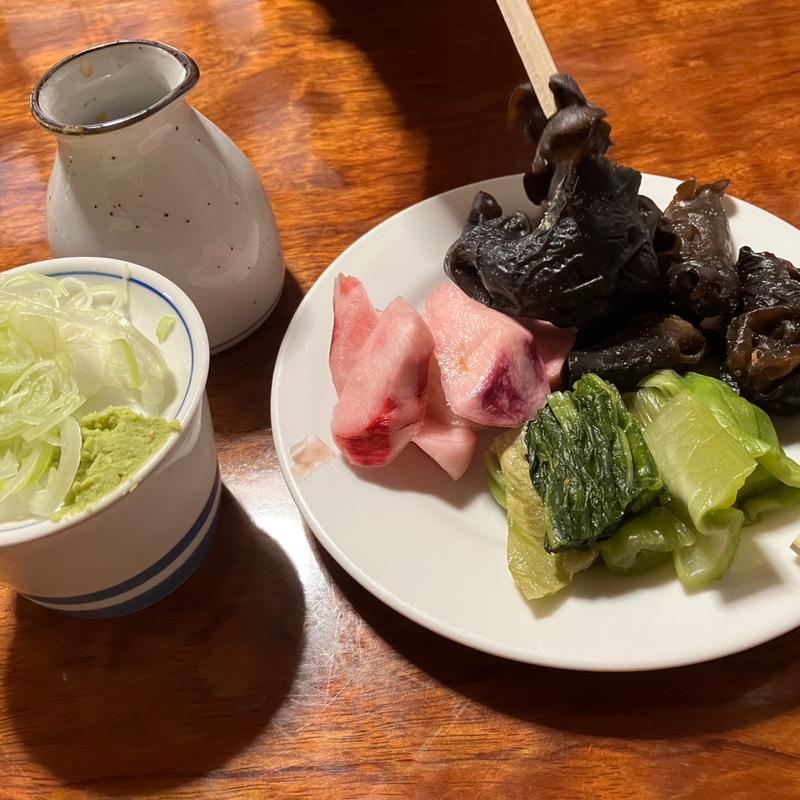 漬け物(きよそば)