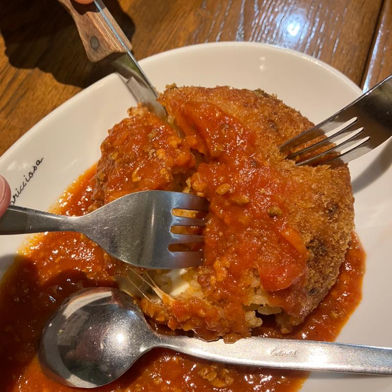 シチリア風ライスコロッケ(カプリチョーザ エスパル山形店 )