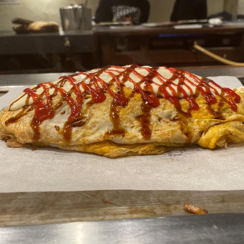 おむそば(お好み焼き ひろかずや 東通り店)