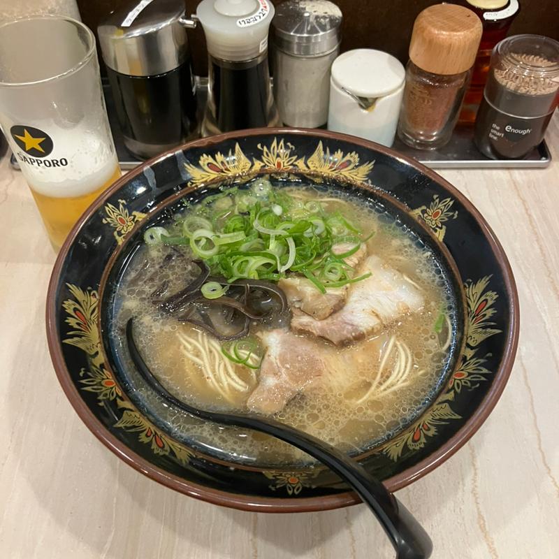 ラーメン(元祖 中洲屋台ラーメン 一竜 川端商店街本店 )