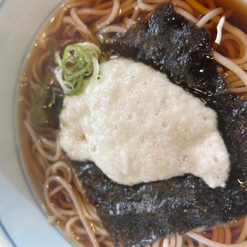 山かけそば(東そば )