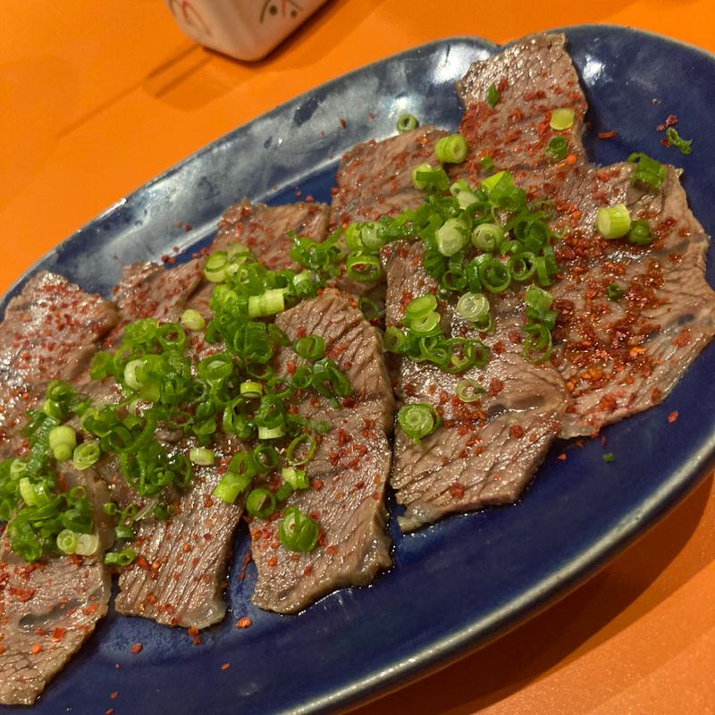 和牛ホホの炙りステーキ(牛もつ鍋 なの川)