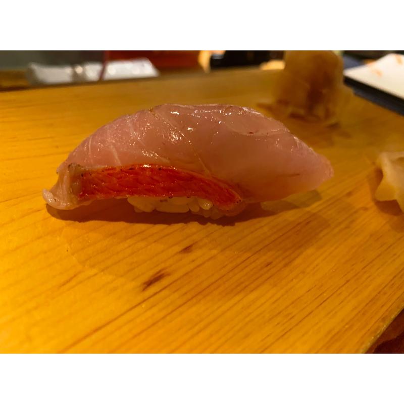 金目鯛(じごろ 天神 鮨串天ぷら居酒屋)