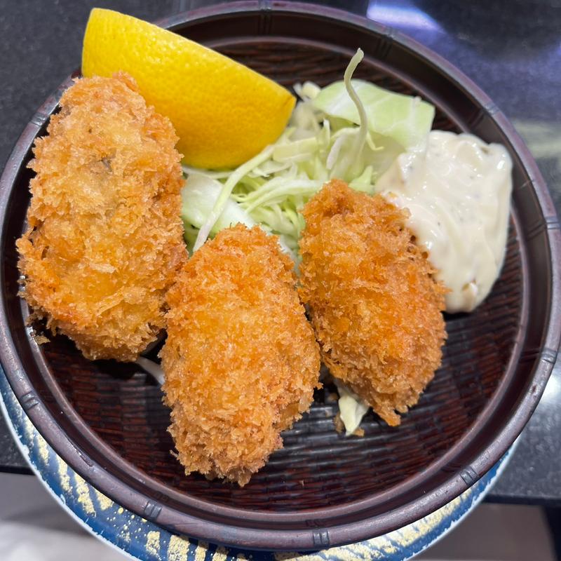 カキフライ(回し寿司活 目黒店)