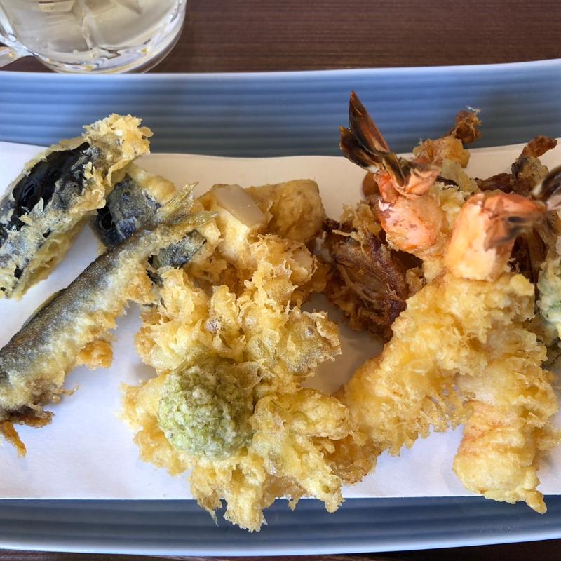 旬の天ぷら定食(カブ)