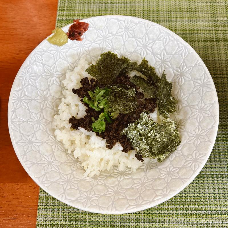 煮干めし(麺や福々三座)