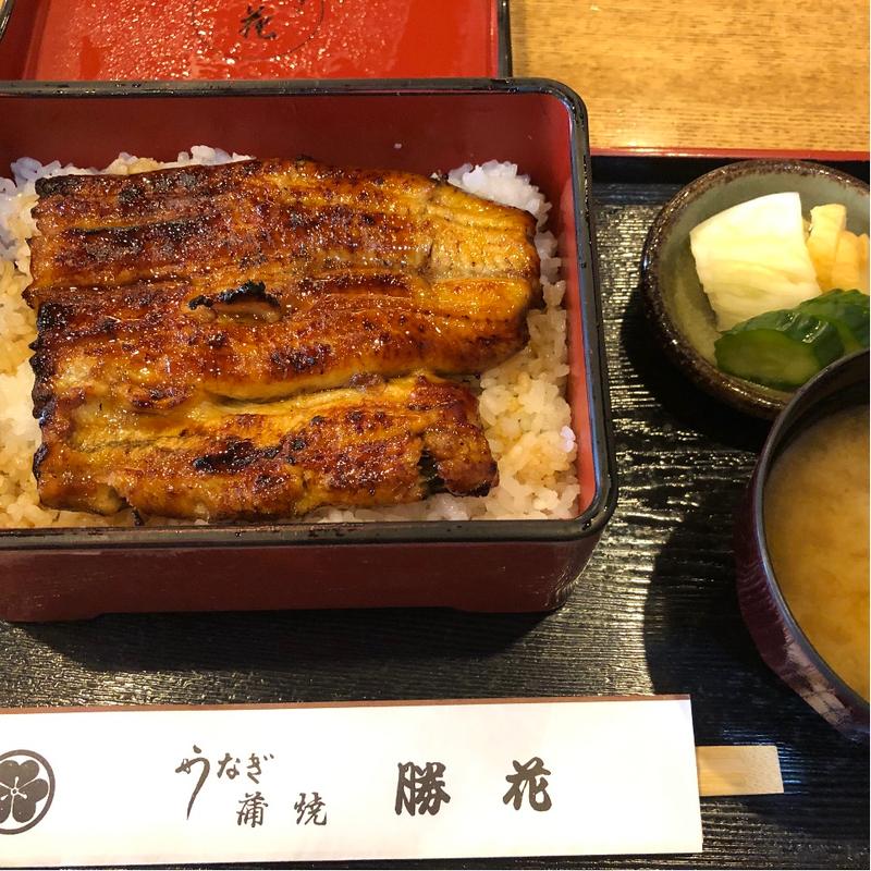 うな重　上(うなぎ 勝花)