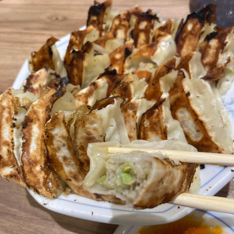 餃子デーの餃子(福しん 阿佐ヶ谷パールセンター店)