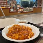 エビチリ玉子丼