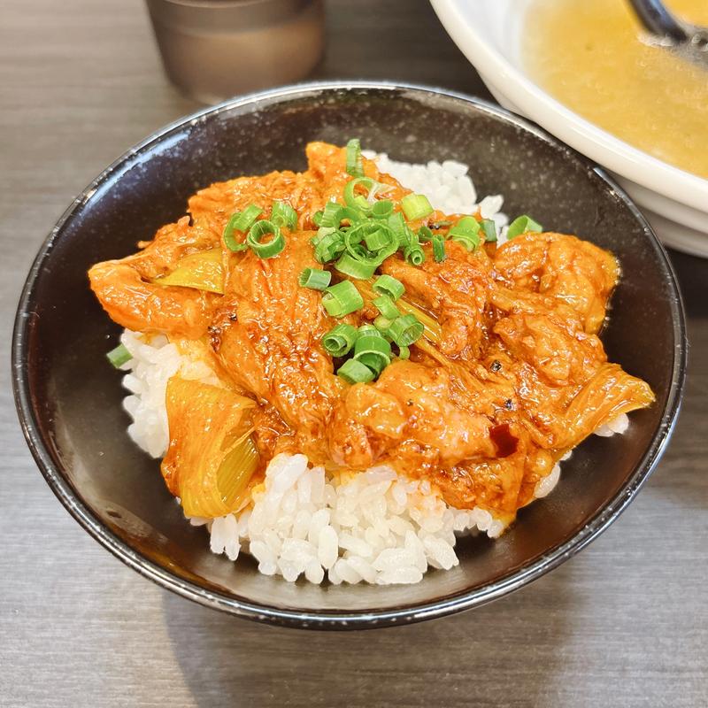 辛すじ飯(麺屋22ふぅふぅ)