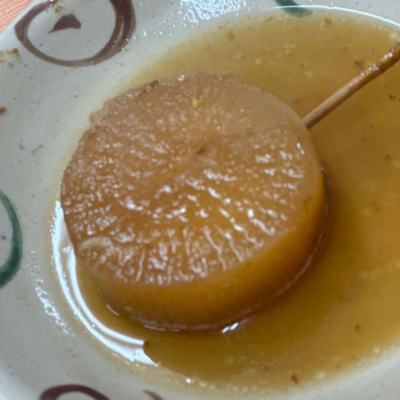 おでん 大根(中華そば つばめ)