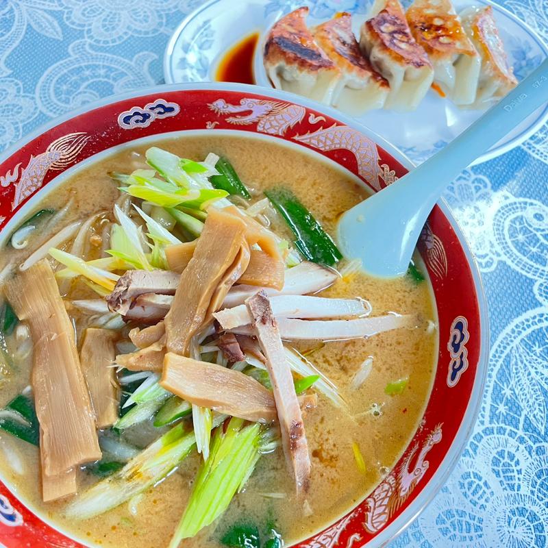 ネギ味噌ラーメン(八洲軒)