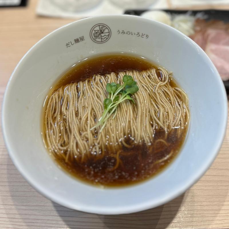 饗だし麺醤油(だし麺屋 うみのいろどり)