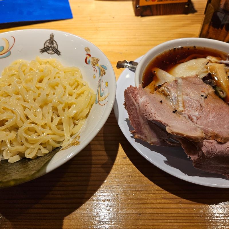 ワンタンざる中華(三田製麺所)