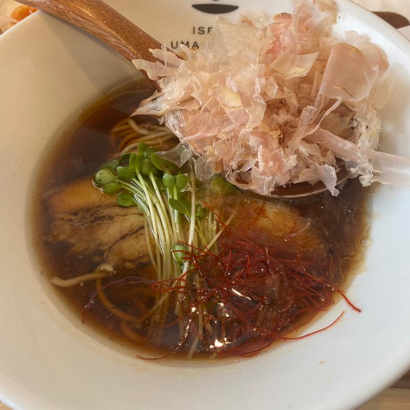 UMAMI醤油のらあ麺(削節本舗 伊勢和)