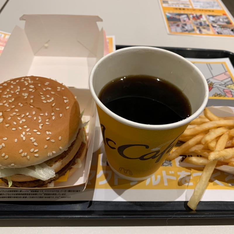 ビッグマックセット(マクドナルド 函館松風店)