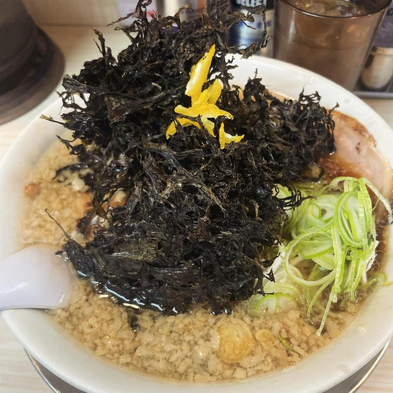 中華そば 柚子ネギ 岩海苔(らーめん処 潤 蔵王橋店)