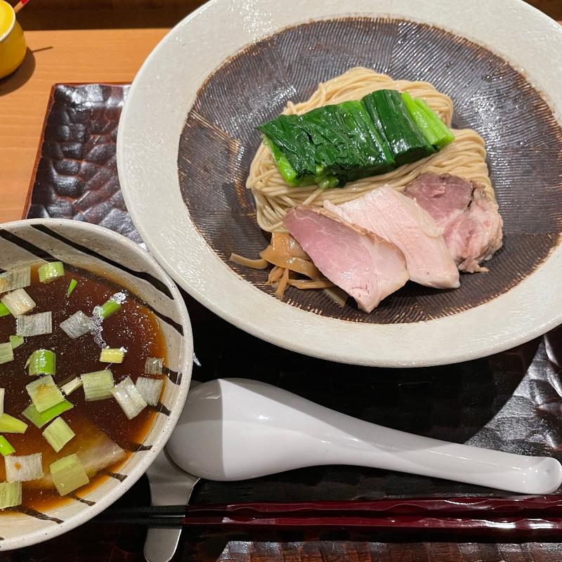 韮つけそば 醤油(饗 くろ㐂)