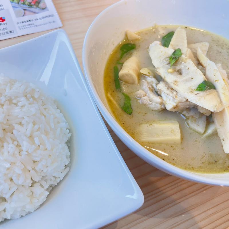 グリーンカレー(タイの村料理289)