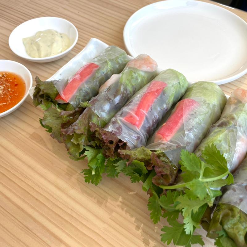 生春巻き(タイの村料理289)