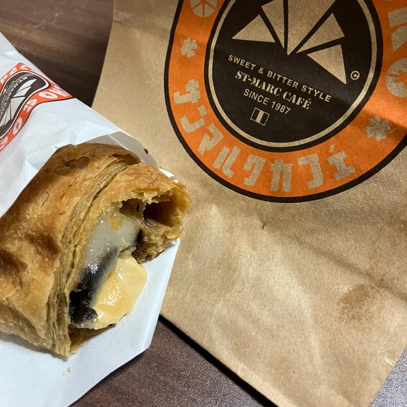 プレミアムチョコクロ(サンマルクカフェ 関西国際空港店 （ST-MARC CAFE）)