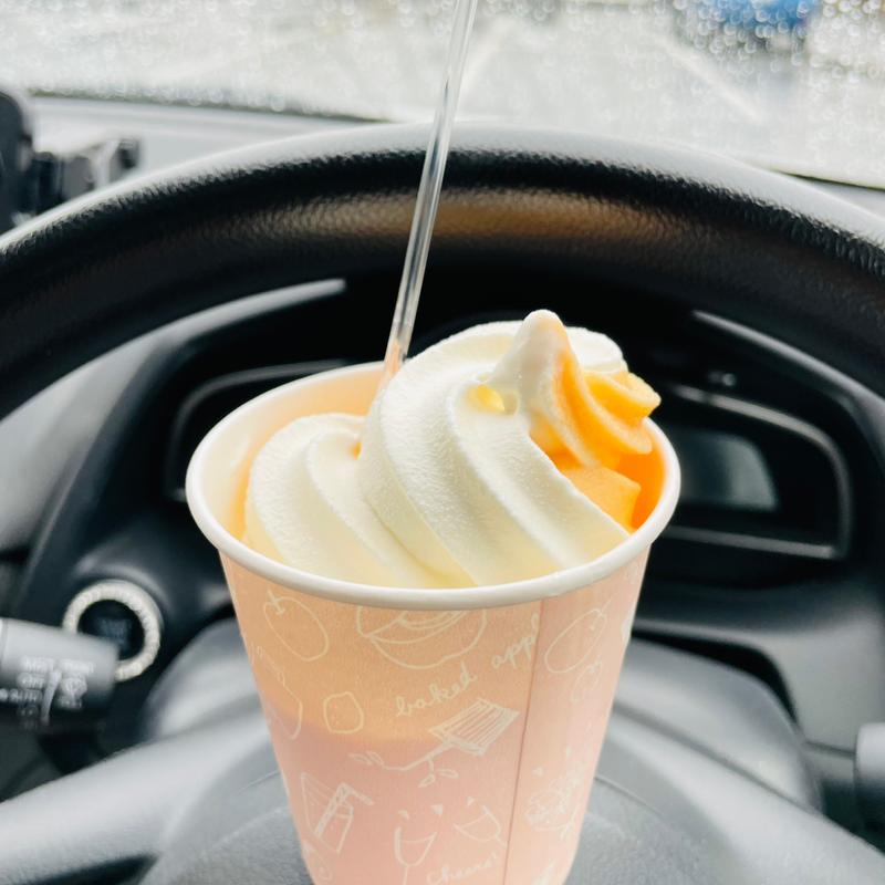 びわソフト(のこぎり山カフェ)