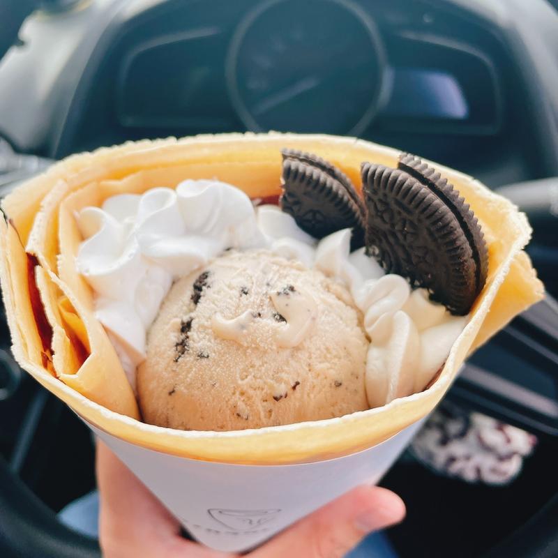オレオアイスチョコホイップ(シノハラクレープ)