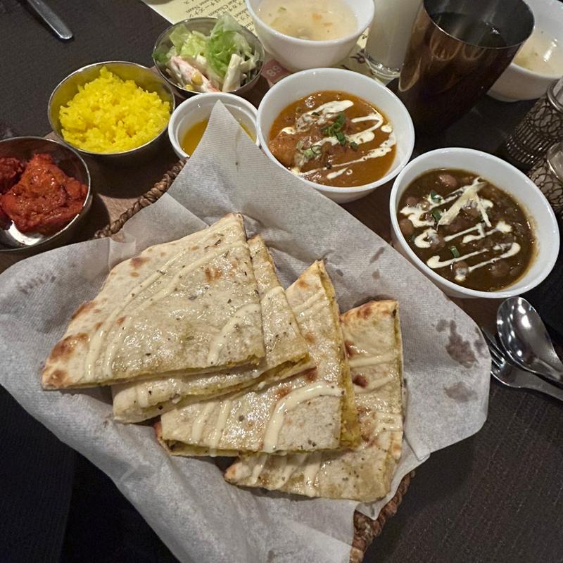 Aセット+ラッシー(ナマスカ 仙台南町通り店 （NAMASKAR）)