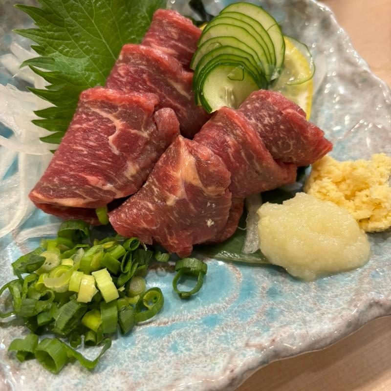 馬刺し　霜降り(エビス 北浦和総本店)