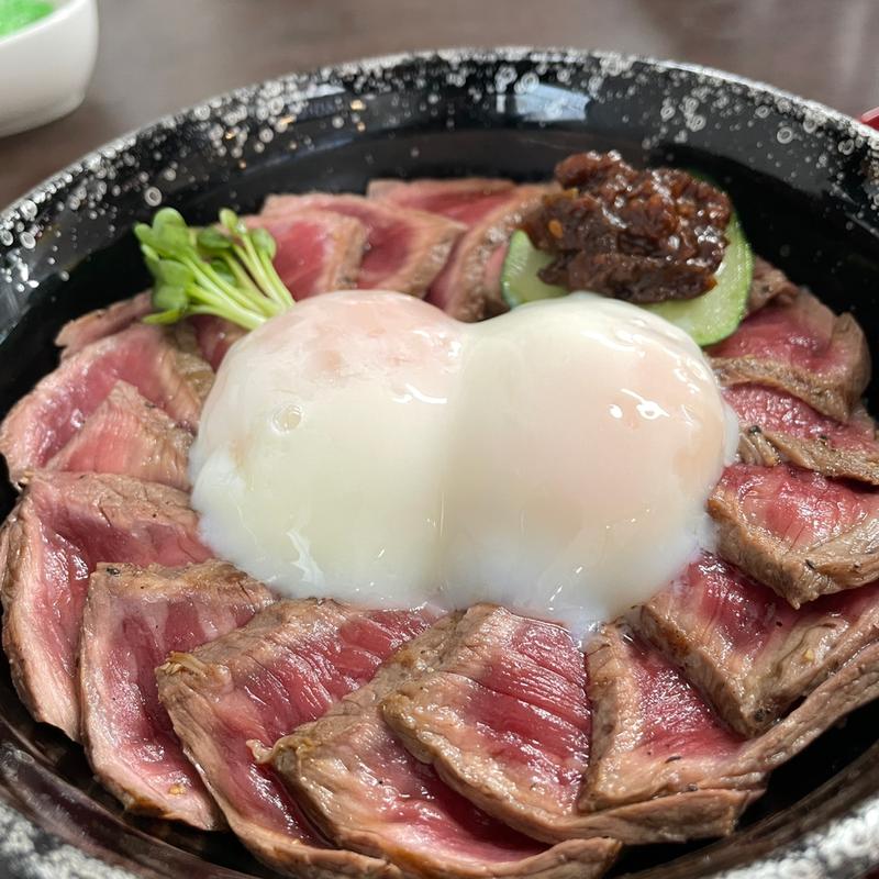 あか牛丼セット(あか牛丼専門店 ごとう屋 阿蘇店)
