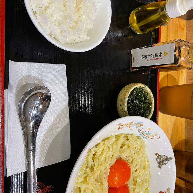 たまごかけ麺(三田製麺所 アトレ浦和店)