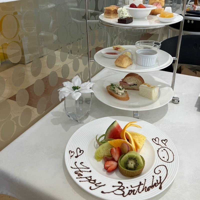 アフタヌーンティー(新宿高野本店 タカノフルーツパーラー)