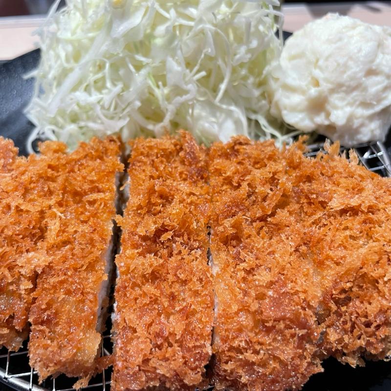 ロースかつ定食(松のや 西東京新町店)