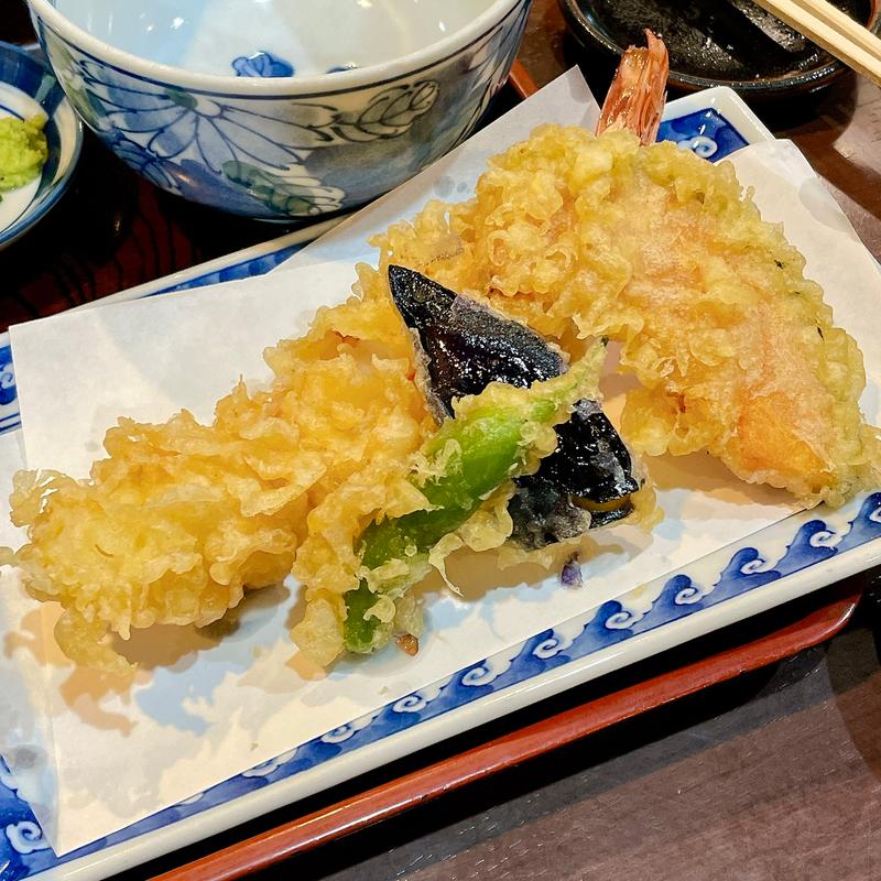 野菜天ぷら(やぶ重土支田 )