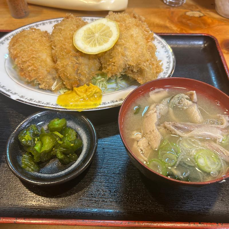 あじふらい定食(喜代志 )